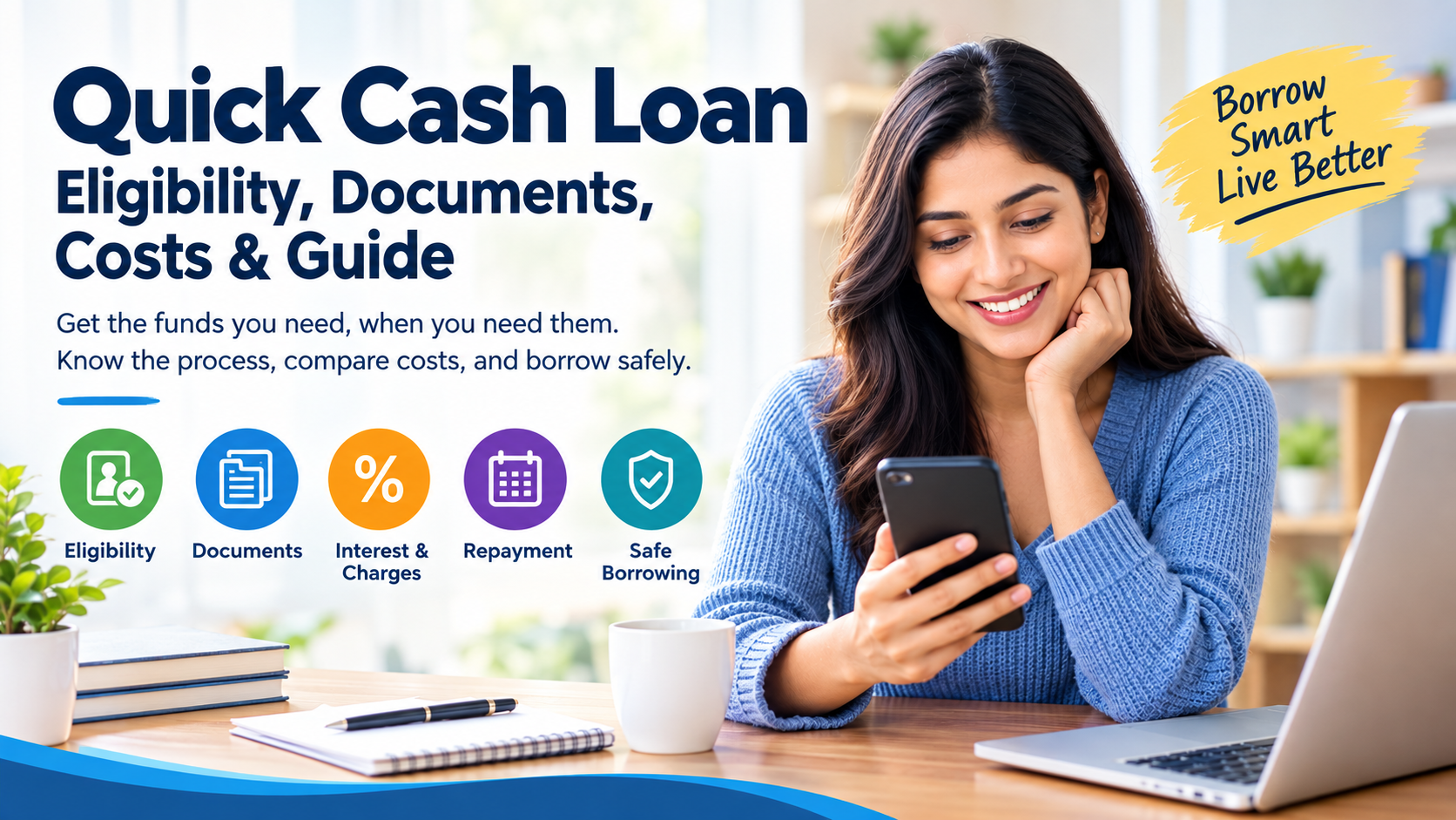 Quick Cash Loan in India – eligibility, documents, interest charges, repayment, and safe borrowing guide